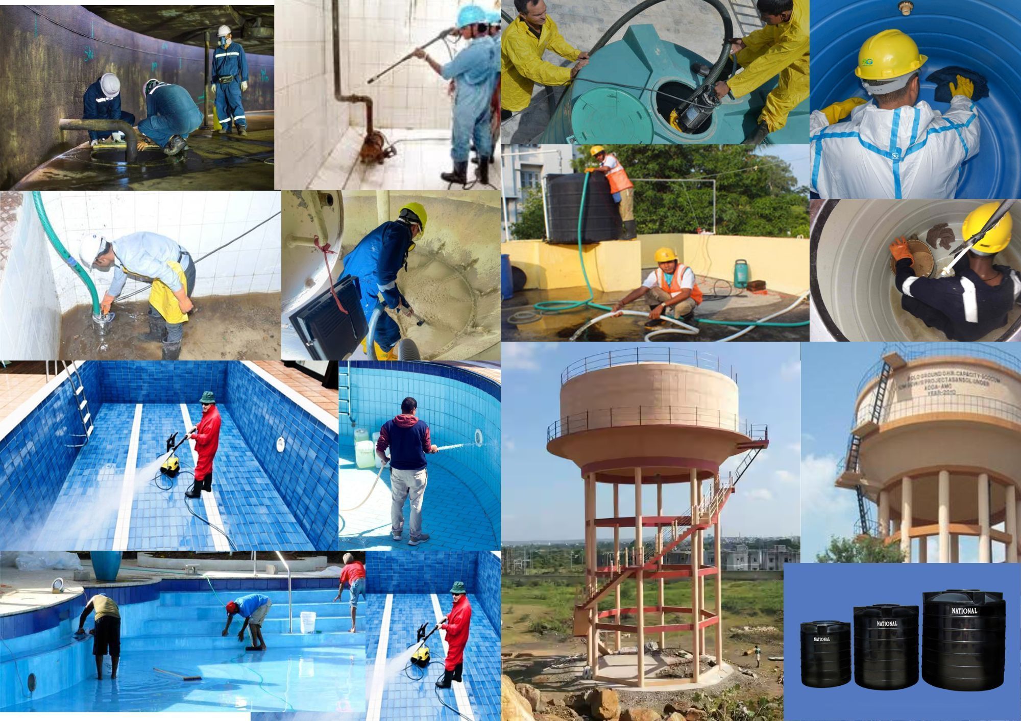 Water Tank Cleaning Services In Delhi NCR